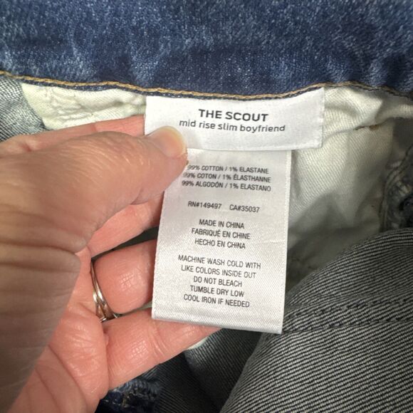 Joe's Jeans Straight Leg Women Jeans - Blue - Picture 5 of 8